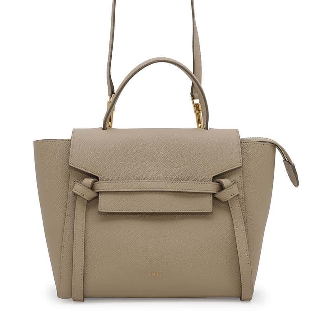 Celine handbag Belt Bag Body Crossbody bag calf leather beige
